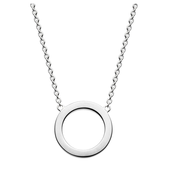 Open Circle Necklace - E Bixby Jewellers