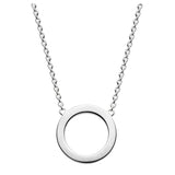 Open Circle Necklace - E Bixby Jewellers