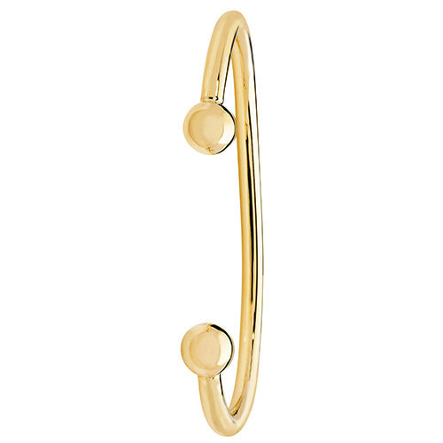 9ct Yellow Gold Mens Solid Torc Bangle - E Bixby Jewellers