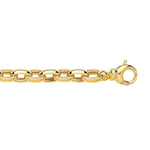 9ct Gold Fancy Ladies Fancy Style Bracelet - E Bixby Jewellers