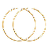 9ct Yellow Gold Sleeper Earrings - E Bixby Jewellers