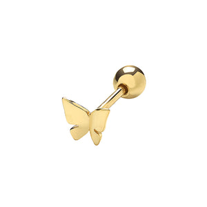 9ct Yellow Gold Cartilage 6mm Stud - E Bixby Jewellers