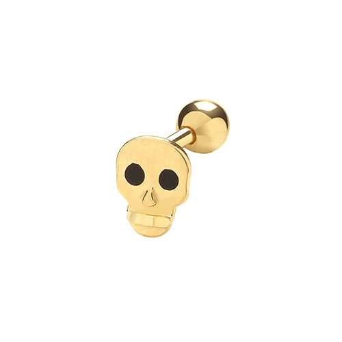 9ct Yellow Gold Cartilage 6mm Stud - E Bixby Jewellers