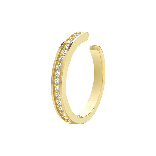 9ct Yellow Gold Ear Cuff - E Bixby Jewellers