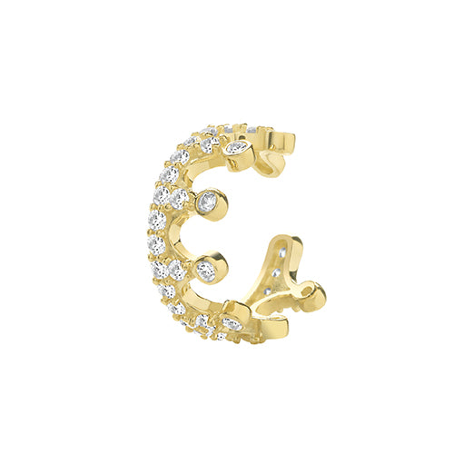 9ct Yellow Gold Ear Cuff - E Bixby Jewellers