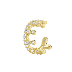 9ct Yellow Gold Ear Cuff - E Bixby Jewellers