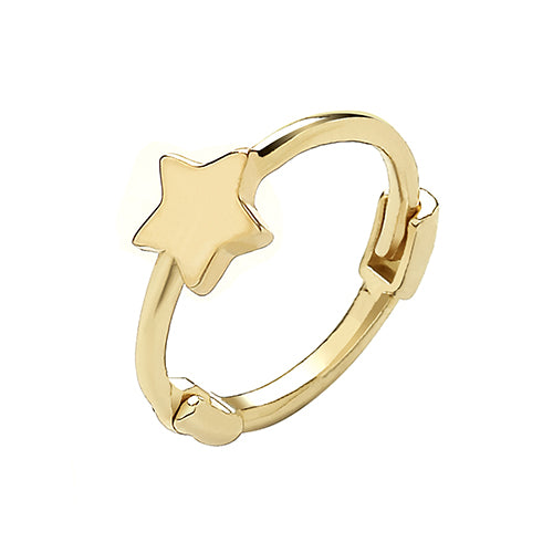 9ct Yellow Gold Cartilage Hoop - E Bixby Jewellers