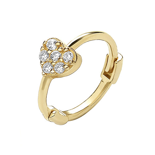 9ct Yellow Gold Cartilage Hoop - E Bixby Jewellers