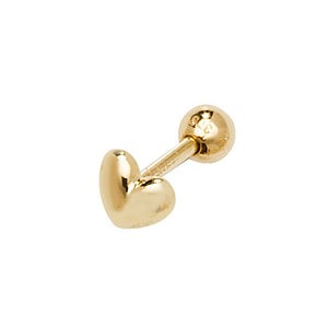 9ct Yellow Gold Cartilage 6mm Stud - E Bixby Jewellers