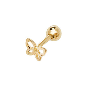 9ct Yellow Gold Cartilage 6mm Stud - E Bixby Jewellers