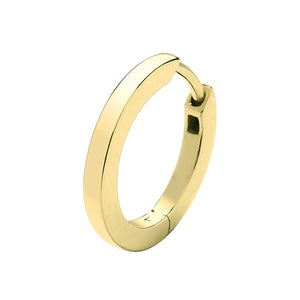 18ct Yellow Gold Cartilage Hoop - E Bixby Jewellers