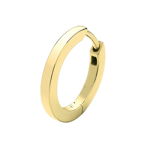18ct Yellow Gold Cartilage Hoop - E Bixby Jewellers