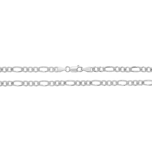 Silver Pave Anklet - E Bixby Jewellers