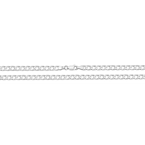 Silver Ladies Curb Bracelet - E Bixby Jewellers