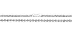 Silver Ladies Rope Bracelet - E Bixby Jewellers
