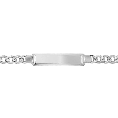 Silver Ladies ID Bracelet - E Bixby Jewellers