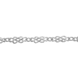 Silver Ladies Fancy Style Bracelet - E Bixby Jewellers