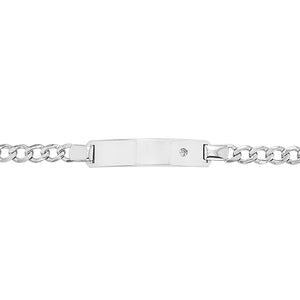 Silver Ladies ID Bracelet - E Bixby Jewellers
