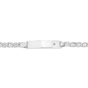 Silver Ladies ID Bracelet - E Bixby Jewellers