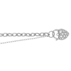 Silver Ladies Charm Bracelet - E Bixby Jewellers