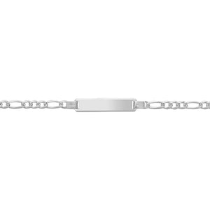 Silver Ladies ID Bracelet - E Bixby Jewellers