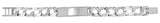 Mens Silver Cast ID Bracelet - E Bixby Jewellers