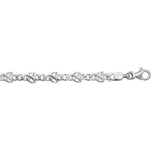 Silver Ladies Fancy Style Bracelet - E Bixby Jewellers
