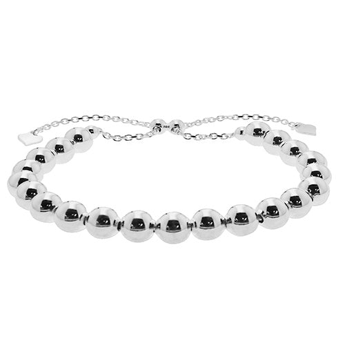 Silver Ladies Pull Style Bracelet - E Bixby Jewellers