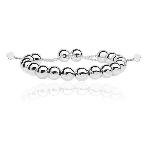 Silver Ladies Pull Style Bracelet - E Bixby Jewellers