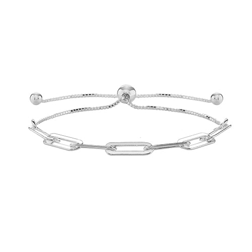 Silver Ladies Pull Style Bracelet - E Bixby Jewellers