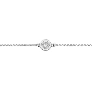 Silver Ladies Cubic Zirconia Bracelet - E Bixby Jewellers