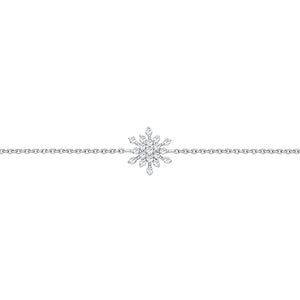 Silver Ladies Cubic Zirconia Bracelet - E Bixby Jewellers