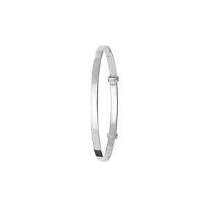 Silver Babies Expanding Bangle - E Bixby Jewellers