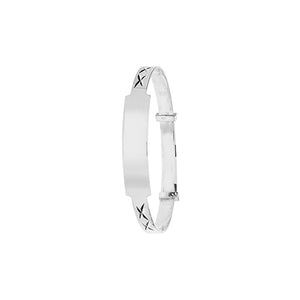 Silver Babies Expanding Bangle - E Bixby Jewellers
