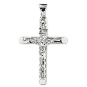Silver Crucifix - E Bixby Jewellers