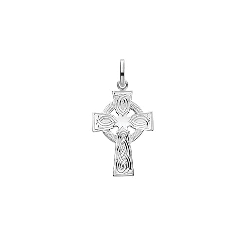 Silver Hand Engraved Cross - E Bixby Jewellers