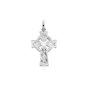 Silver Hand Engraved Cross - E Bixby Jewellers