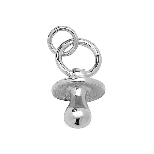 Silver Charm/Pendant Solid Plain Polished Dummy - E Bixby Jewellers