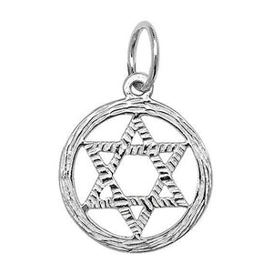 Silver Star Of David Pendant - E Bixby Jewellers