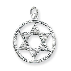 Silver Star Of David Pendant - E Bixby Jewellers