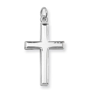 Silver Plain Cross - E Bixby Jewellers