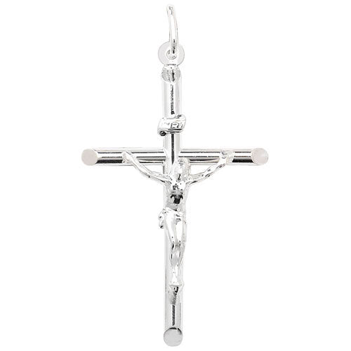 Silver Crucifix - E Bixby Jewellers