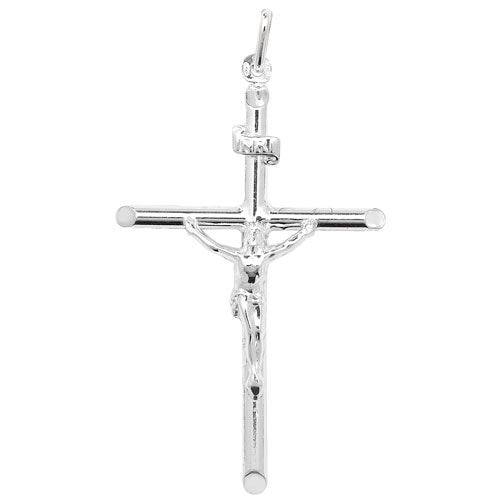 Silver Crucifix - E Bixby Jewellers