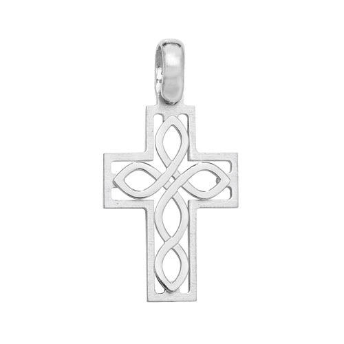 Silver Fancy Cross - E Bixby Jewellers