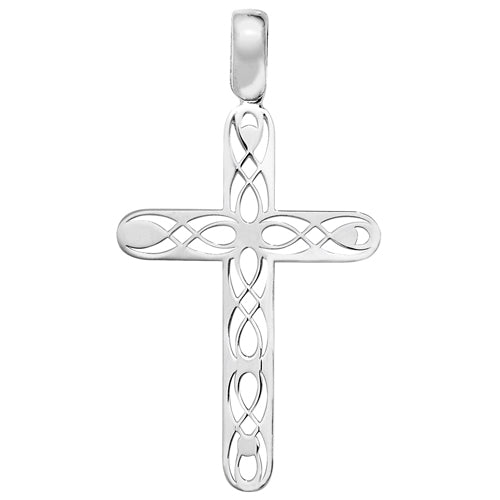 Silver Fancy Cross - E Bixby Jewellers