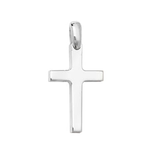 Silver Plain Cross - E Bixby Jewellers