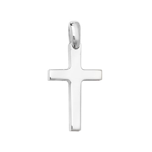 Silver Plain Cross - E Bixby Jewellers