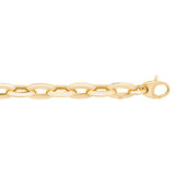 9ct Yellow Gold Ladies 7.5 Inch Fancy Bracelet - E Bixby Jewellers