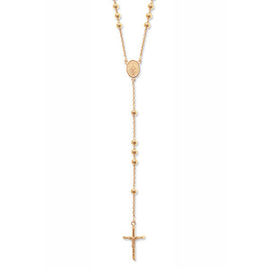 9ct Yellow Gold Rosarie - E Bixby Jewellers