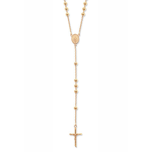 9ct Yellow Gold Rosarie - E Bixby Jewellers